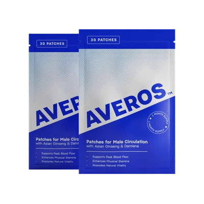 Zwei Packungen Averos Patches
