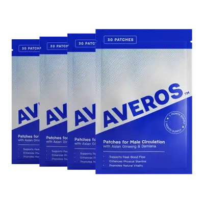 Vier Packungen Averos Patches